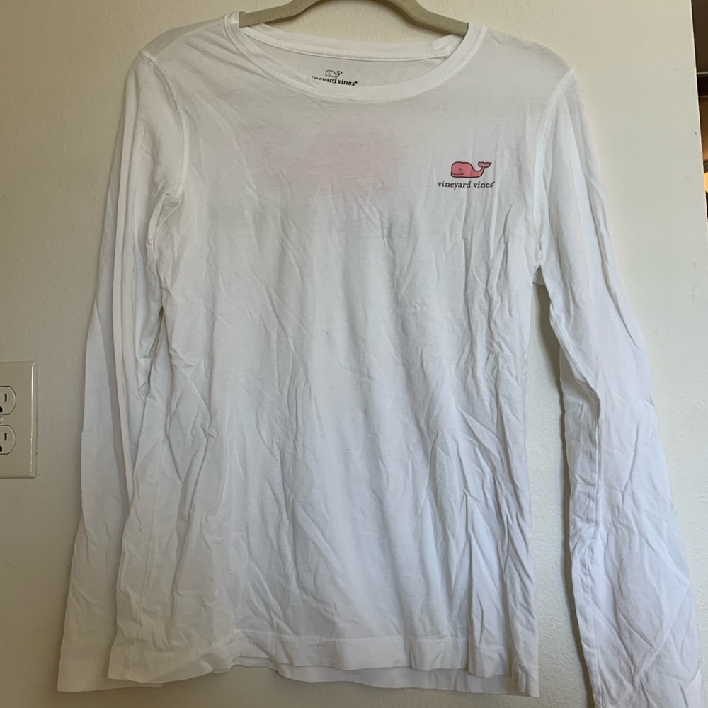 Vineyard Vines long sleeve white T-shirt